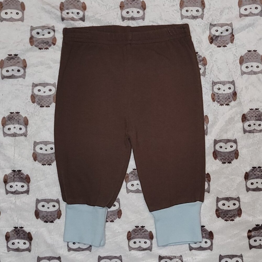 $1 | 6-9m | Duo-Tone Cuffed Pants